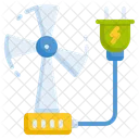 Windmill Generator Turbine Icon