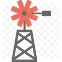Windmill Water Pumping Icon