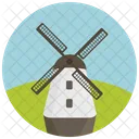 Traditional Windmill Energy Icon
