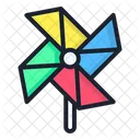 Windmill Spring Nature Icon