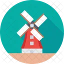 Windmill Turbine Farm Icon