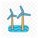 Windmill Turbine Power Icon