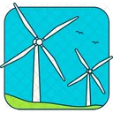 Windmill Industry Natural Icon