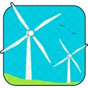 Windmill Industry Natural Icon