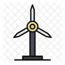 Energy Wind Ecology Icon