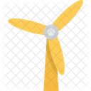 Windmill Electricity Ecology Icon