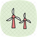Windmill Farm Agriculture Icon