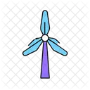 Windmill Wind Energy Icon