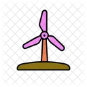 Windmill Wind Energy Icon