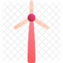Windmill Modern Wind Icon