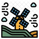 Windmill Ecology Mill Icon