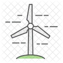 Wind Turbine Energy Icon