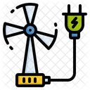 Windmill Generator Turbine Icon
