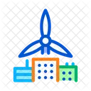 Wind Energy Residential Icon