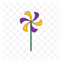 Windmill toy  Icon