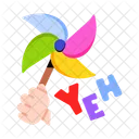 Windmill Toy Pinwheel Paper Windmill アイコン