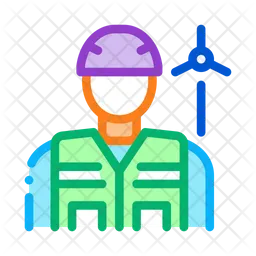 Windmill Worker  Icon