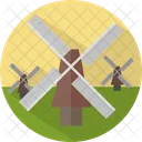 Windmills Building Ecology Icon