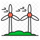 Windmills Wind Turbines Wind Generator Icon