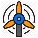 Windmuhle Wind Kraft Icon