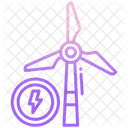 Windmuhle Windrad Turbine Symbol