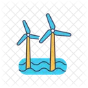 Windmuhle Turbine Kraft Symbol