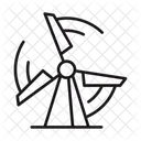 Windmuhle Windturbine Erneuerbare Energien Symbol