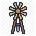 Windmuhlenpumpe Wasserpumpe Bewasserung Symbol