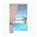 Window House Window Interior Icon