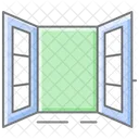 Window Awesome Lineal Color Icon Icon