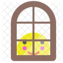 Window Smile Glass Icon