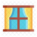 Window Glass Window Curtain Icon