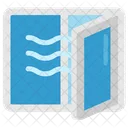 Quarantine Stayhome Window Ventilation Icon