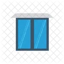 Window Curtain Blinds Icon