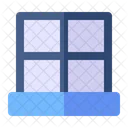 Window Interior Furniture Icon