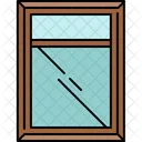 Mirror Window Glass Icon