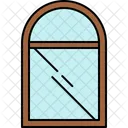 Round Window Mirror Icon