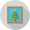 Window Christmas Tree Icon