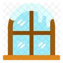 Window Frost Snowing Icon