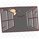 Window Bat Unhinged Icon