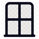 Window Household House Things Icon