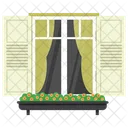Window Window Shutter Exterior Shutter Icon