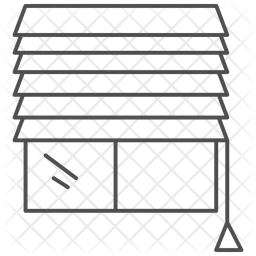 Window blinds  Icon