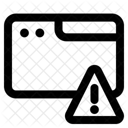 Window Browser Alert  Icon