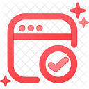 Window Check Check Window Icon