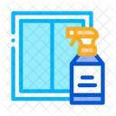 Glass Clean Spray Icon