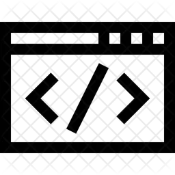 Window, Code, Coding, Development, Css, Html, Javascript  Icon