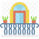 Window Architecture Veranda Icon