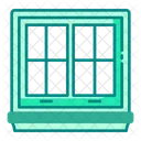 Window Double Panel Icon