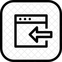 Window Export Arrow Icon